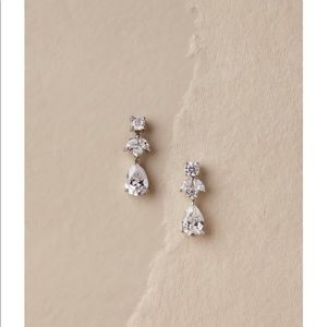 BHLDN Petite Crystal Drop Earrings